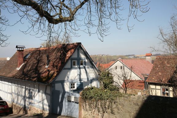Fachwerkhäuser in Wersau